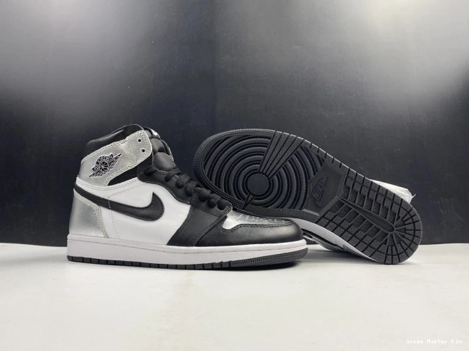 SILVER TOE CD0461-001 OG JORDAN AIR HIGH WMNS 1 0613